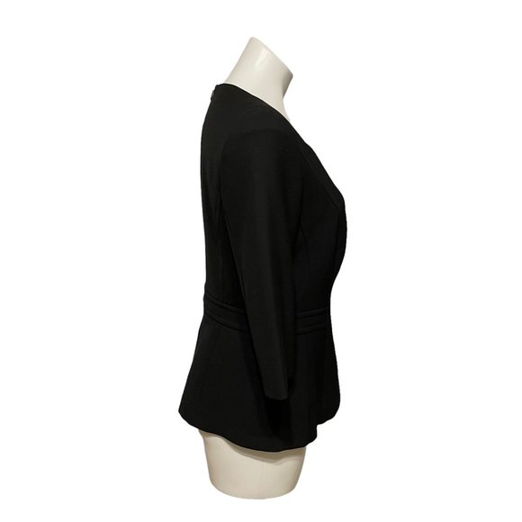 Elegant Black Women's Jacket - Picture 2 of 5